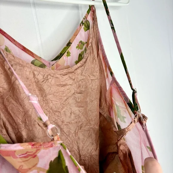 Betsey Johnson Vintage for Urban Outfitters Tori Slip Dress Floral Grunge 90’s S - Picture 9 of 9